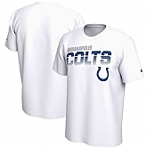 Indianapolis Colts Nike Sideline Line of Scrimmage Legend Performance T-Shirt White,baseball caps,new era cap wholesale,wholesale hats